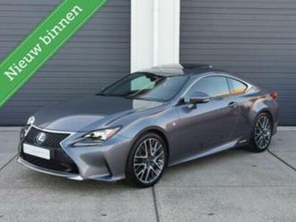 lexus rc 300h f sport line — lexus — marktplaats