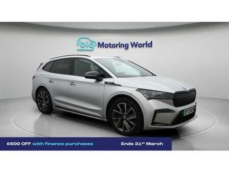 2023 skoda enyaq e 80 sportline plus coupe