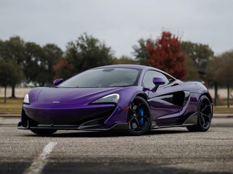 2019 mclaren 600lt rare mso mauvine blue tons of carbon luxury pack n