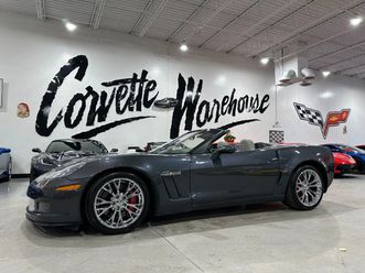 2013 chevrolet corvette gs conv 3lt, nav, borla, auto, z06 chromes, 37k!