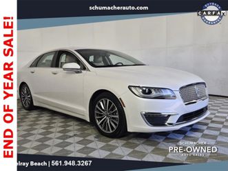 2017 lincoln mkz/zephyr select