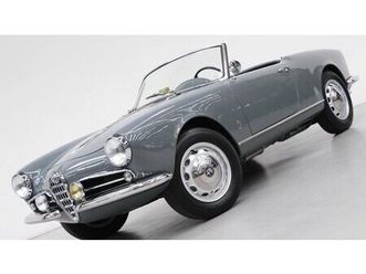 1958 alfa romeo giulietta spider type 750/101 a vendre