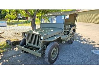 1942 ford gpw vert foncé manuel, 3 vitesses conduite à ga...