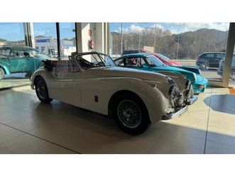 1952 jaguar xk120 blanc manuel conduite à gauche in sant...