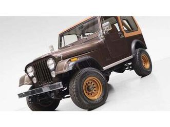 1983 jeep cj7 marron manuel, 3 vitesses conduite à gauche...