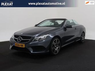 mercedes-benz e-klasse cabrio - 400 prestige aut. | amg-pakket | lederen dashboard | facelift | full led | multicountourst