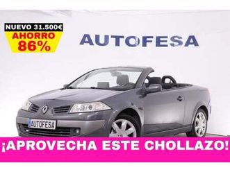 renault mégane 1.9 dci cabrio 130cv 2p #cuero