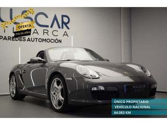 porsche boxster descapotable 245cv manual de 2 puertas