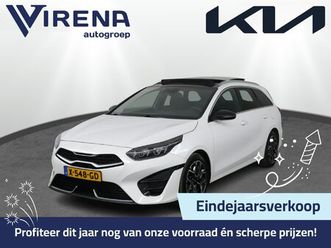 kia ceed sportswagon 1.5 t-gdi gt-line automaat - sportstoelen - panorama dak - elektrische achterklep - adaptive cruise control - navigatie - fabrieksgarantie 