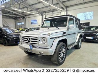 mercedes-benz g 350 cdi cabrio sehr gepflegter zustand