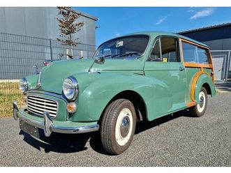 kult-klassiker: morris minor traveller 1965 – grün, guter zustand