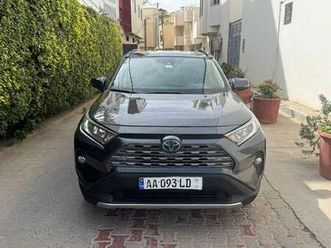 toyota rav 4 hybride anne 2020 - fenêtre mermoz | expat-dakar
