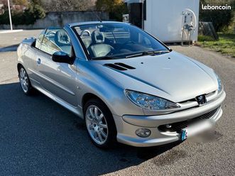 peugeot 206 cc 1.6 hdi 110 sport pack 2008 – très bon état