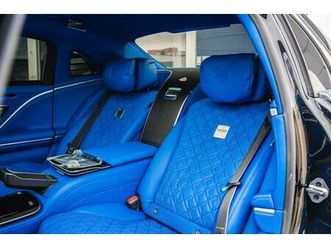 maybach s 680 maybach  prod21 blue masterpiece interior