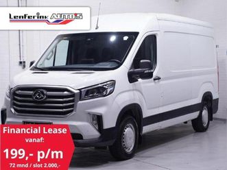 maxus deliver 9 - 2.0 cit 148 pk l3h2 airco, apple carplay, camera cruise control, laadruimte pakket, pdc v+