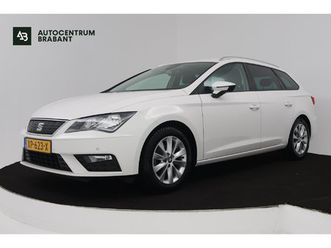 seat leon st 1.0 ecotsi style business intense (carplay, trekhaak, navigatie, parkeersensoren, 1e eigenaar, goed onderhouden)