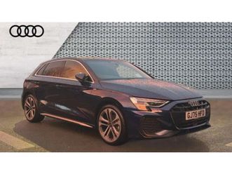 audi a3 1.5 tfsi 116 s line 5dr s tronic hatchback 2025, 1496 miles, £28820 - 33054789 - exchangeandmart.co.uk