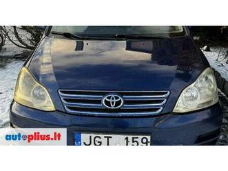 toyota avensis verso, 2.0 l., mpv / minivan