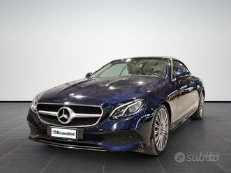 mercedes e cabrio 220 d business sport auto