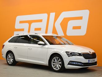 skoda superb combi 2,0 tdi 150 style dsg autom ** 2.om suomi-auto / webasto / vetokoukku / adapt cruise / digimittaristo / canton **