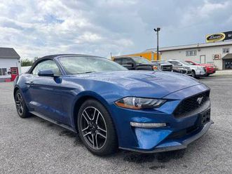 2022 ford mustang ecoboost premium convertible 2dr 2.3l