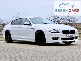 bmw 6 series 640d m sport gran coupe -
