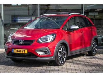 honda jazz - 1.5 e:hev crosstar -trekhaak afn. | navi | apple carplay / andr. auto