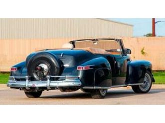 lincoln continental 1948 | v12 | museumgeschiedenis | rijd — lincoln — marktplaats