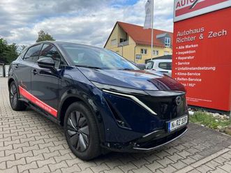 nissan ariya e-force 87kwh evolve pack nappa