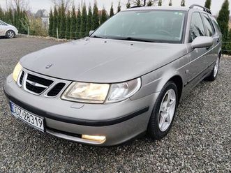 ladny saab 9-5 kombi 2003r 2.2 cm 120km stan tech bardzo dobry dzierżoniów • olx.pl