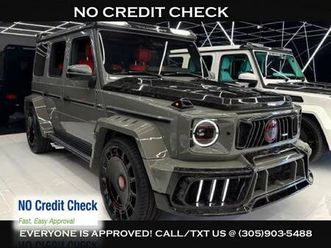 _____ 2025 mercedes benz amg g 63 mansory**19 miles**red interior**