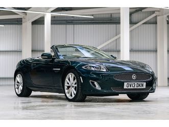2013 jaguar xk 5.0 v8 portfolio convertible - 22,100 miles