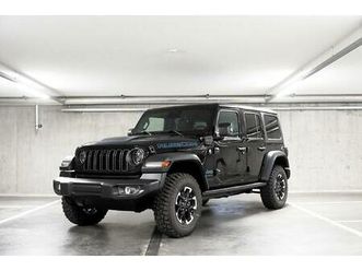 jeep wrangler 2.0 turbo rubicon black kite unlimited 4xe: réserver un essai sur route !