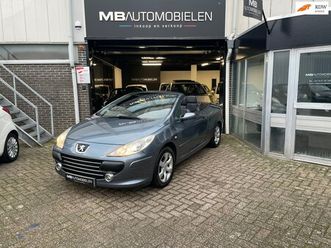 peugeot 307 cc - 1.6-16v/cabrio/nap/195dkm/3e eigenaar/1 jaar apk