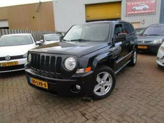 jeep patriot 2.4 limited liberty, leer automaat — jeep — marktplaats