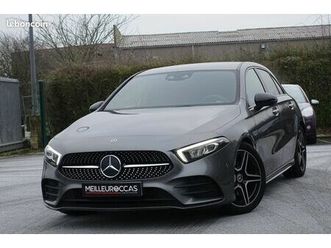 a180d amg-line 7g-dct 2019 cuir sport chauffant/gps europe/caméra/carplay/led/pack ambiance/accès confort/1*main/garantie 12 mois