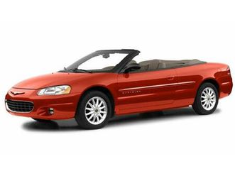 used 2001 chrysler sebring limited