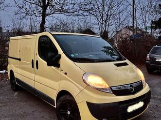 opel vivaro 2,5dci (automat, podwójna kabina, long, full wersja) bielsko-biala • olx.pl
