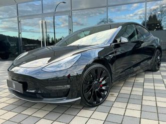 tesla model 3 performance awd pano,novitec carbon,20