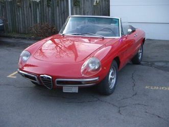 alfa romero giulia spider 1750 duetto 1967
