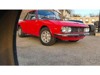 1972 lancia fulvia rouge manuel, 5 vitesses conduite à ga...