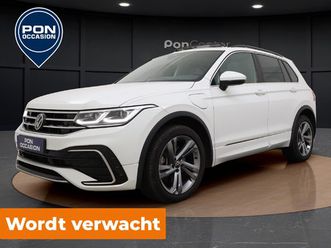 volkswagen tiguan 1.4 tsi 245 pk ehybrid r-line | pano dak | stoelverwarming | keyless | camera | navi |