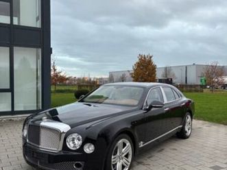 bentley mulsanne 6.8 automatik mwst. ausweisbar