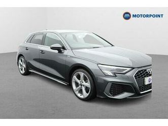 2022 audi a3 30 tfsi s line 5dr hatchback petrol manual