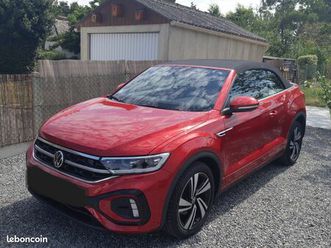 vends cabriolet t roc, 65000 km