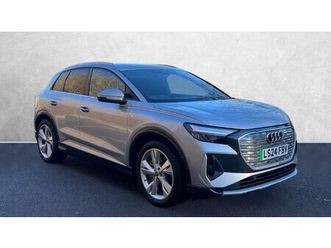 audi q4 210kw 45 82kwh s line 5dr auto [leather]