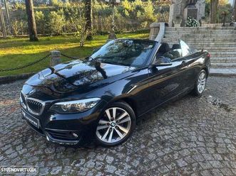 bmw 218 d cabrio line sport
