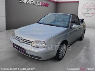 VOLKSWAGEN GOLF CABRIOLET iv-cabriolet-1-6-carat