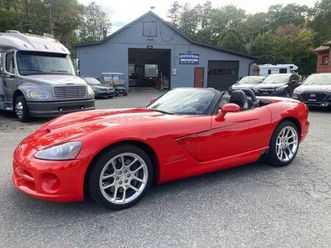 2003 dodge viper srt-10 - only 11,000 miles - clean history