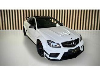 mercedes-benz c 63 amg coupé black series/track package/h&k